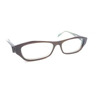 Face A Face Print 2 Col 2060 Dark Brown Gray Eyeglasses Frames 51-13 135 France